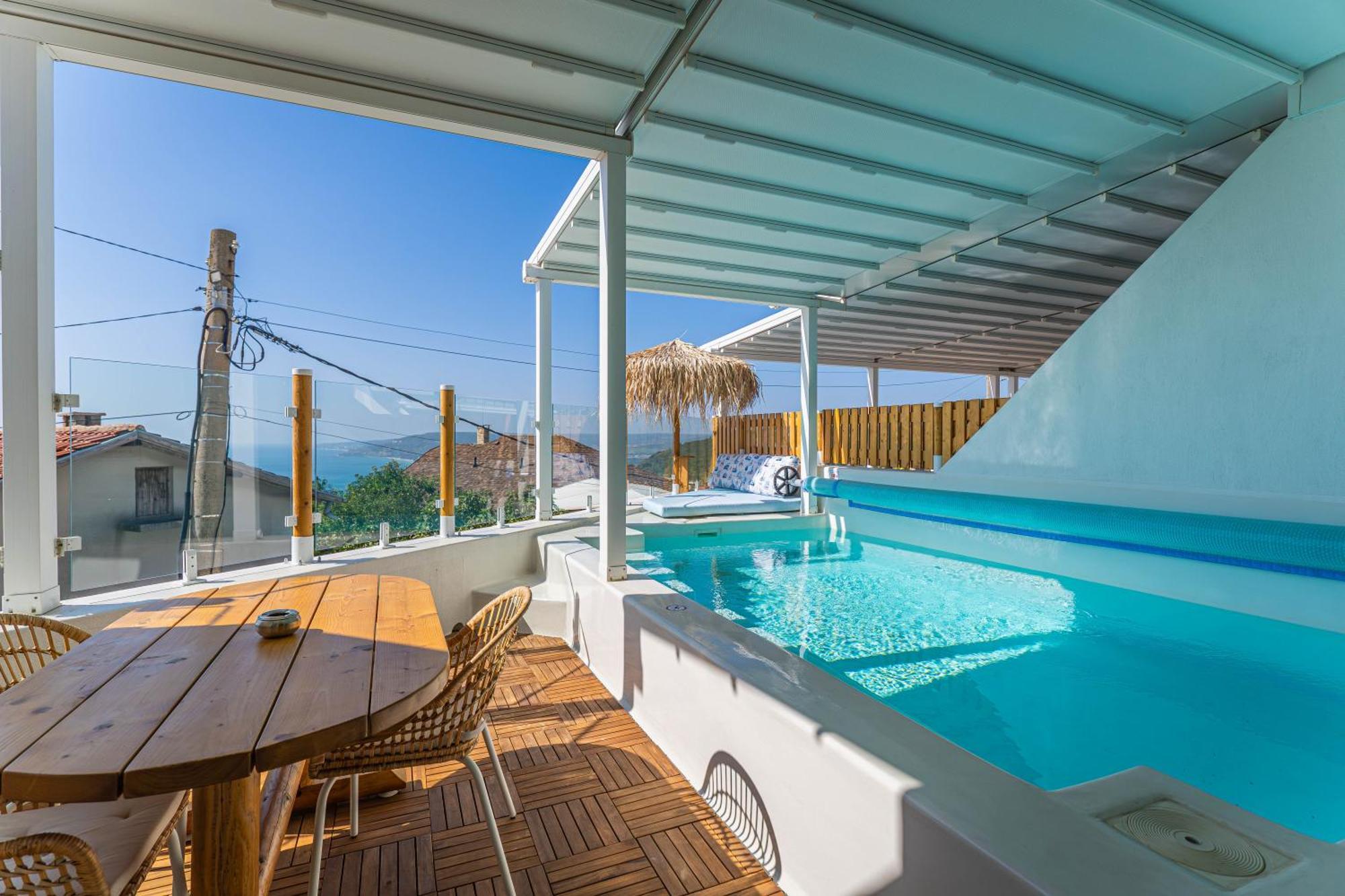 Villa Kalimera بالشيك المظهر الخارجي الصورة